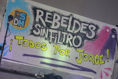 REBELDES SIN FILTRO | "Todos por Jorge"
